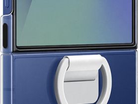 Клип-кейс Samsung Ring Case (Clear) Z Flip7 Прозрачный