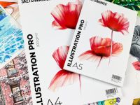 Альбом-склейка для смешанных техник Sketchmarker "Marker Pro" А5 30 л 200 г