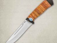 Нож Бекас береста, 95х18