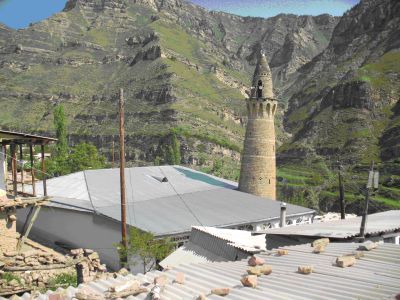 Мечеть с минаретом