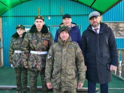 Еще один боец прибыл в отпуск