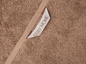 Полотенце махровое Tesoro, бежевое