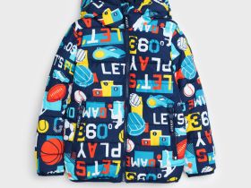 Куртка текстильная с полиуретановым покрытием для мальчиков