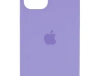 Чехол-накладка Silicone Case Series для Apple iPhone 15 (фиолетовый)
