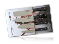 Набор из 4-х кухонных ножей Hatamoto (JPS-003), сталь AUS-8