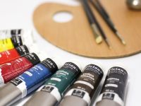 Набор для живописи маслом "Малевичъ" стартовый, с настольным мольбертом (МЛ-57)