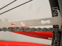 Цепеметр механический профессиональный Bike Hand YC-503 (серебристый)