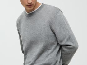 Джемпер с эластичным низом