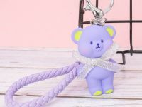 Брелок "Bear bow", purple