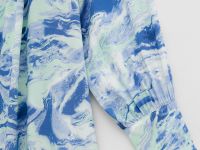 Платье свободного силуэта с принтом