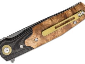 Складной нож Bestech Knives ASCOT, сталь 14C28N, carbon/G10/древесина