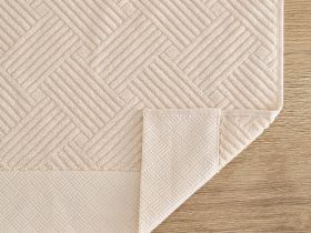 Полотенце махровое Zigzag, бежевое