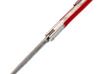 Складной нож Viking Nordway K633-3, сталь дамаск, рукоять G10, оранжевый