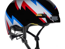 Nutcase Шлем защитный Nutcase Little Nutty Spark, цвет Белый-Черный, ростовка XS