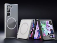 Чехол VLP Moon Case MagSafe для Z Fold6 серый