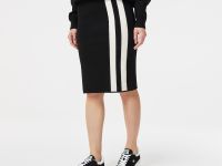 Женская узкая юбка Lacoste с полосой