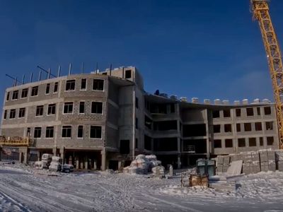 Строительство нового корпуса Высшей школы музыки Якутии ведется по графику
