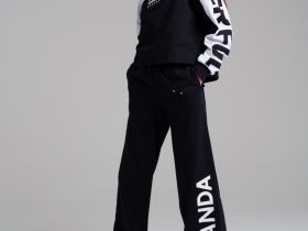 Брюки трикотажные для девочек