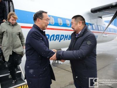 Айсен Николаев работает в Олёкминском районе Якутии