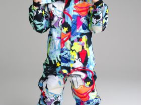 Зимний комбинезон из мембранной ткани для мальчика