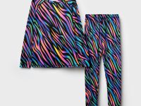 Термокомплект трикот. для девочек: фуфайка (футболка) с длин. рук, брюки для эпизод. использования