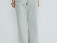 Прямые свободные джинсы, Синий