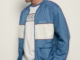 Олимпийка с контрастной отделкой из капсулы ретро