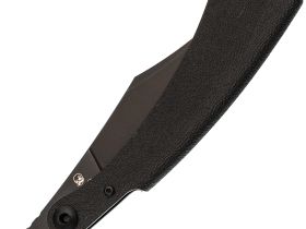 Нож Barmaley Knives Арахна боуи, сталь VG-10, рукоять кайдекс, черный