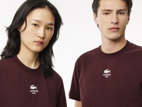 Хлопковая футболка Lacoste унисекс