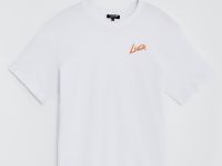 Свободная футболка с принтом