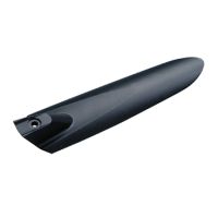 Крыло для велосипеда Topeak TX DeFender TC9616 для багажников серии BeamRack (черный)