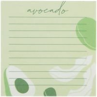 Блок для записей на склейке MESHU "Avocado" 8,5*8,5 см, 100 л