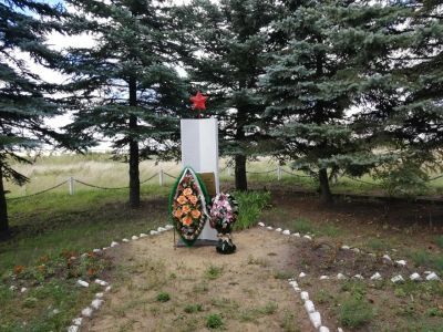 Место гибели расчета боевой машины "Катюша"