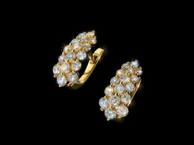 Серьги из желтого золота э0312сг04210914