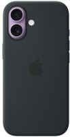 Клип-кейс Apple Silicone с MagSafe для Apple iPhone 17 Чёрный