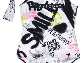 Купальник трикотажный для девочек