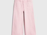 Широкие джинсы для девочек, Розовый