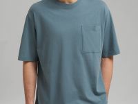 Футболка объемного кроя из джерси