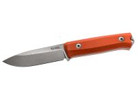 Нож LionSteel B40 GOR, сталь Sleipner, рукоять G10, оранжевый