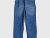 Джинсы Mom для девочек, Синий