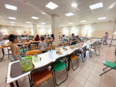 Эвакопункт в школе №12: обеспечены всем необходимым