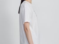 Футболка с принтом из хлопка