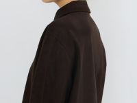 Рубашка из искусственной замши, Коричневый