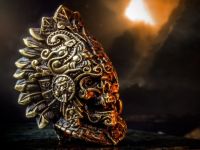 Бусина для темляка Жрец Инти, бронза