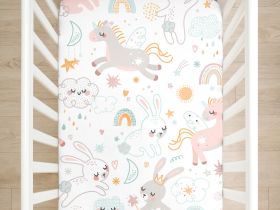 Простыня на резинке Magic friends