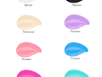 Набор акриловых красок по коже и ткани Таир "Тренд" 8 цв*20 мл