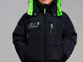 Куртка текстильная с полиуретановым покрытием для мальчиков