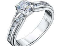 Кольцо из белого золота э4712кц09150600