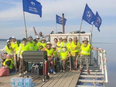 Штаб поддержки партии «Единая Россия» организовал выезд семей участников СВО на Ленские столбы