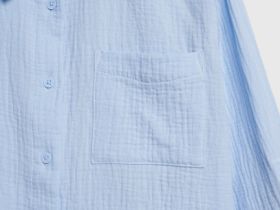 Рубашка для девочек, Голубой